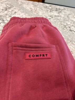 Comfrt Women's Raspberry Track Joggers